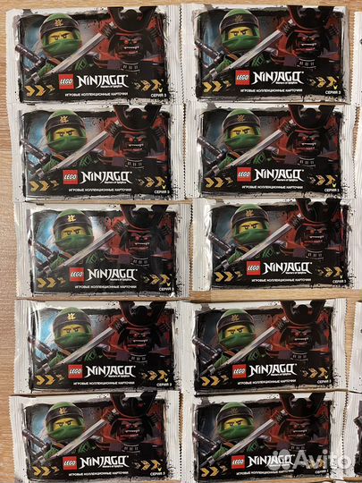 Игровые карточки Ninjago стартовые наборы