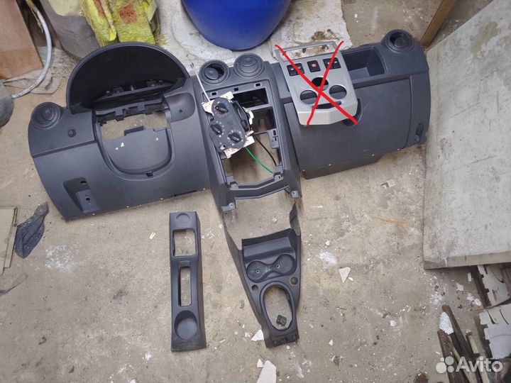 Торпеда, блок отопителя на рено логан 1