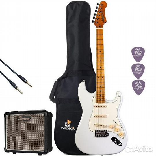 Электрогитара с аксессуарами JET JS-300 Olympic Wh