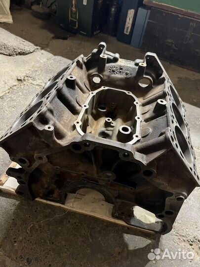 Блок двигателя AAH. Ауди100, А6 С4. 2,8; 2,6