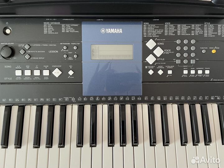Синтезатор yamaha psr e333 в идеальном состоянии