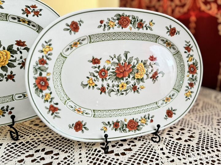 Овальное блюдо от villeroy boch summerday