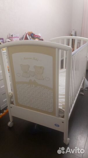 Детская кроватка (массив ) Pali