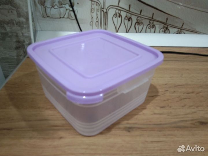 Контейнер для еды и заморозки 1 литр