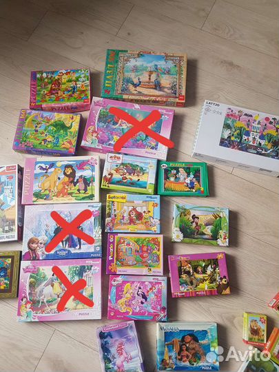 Пазлы большой выбор