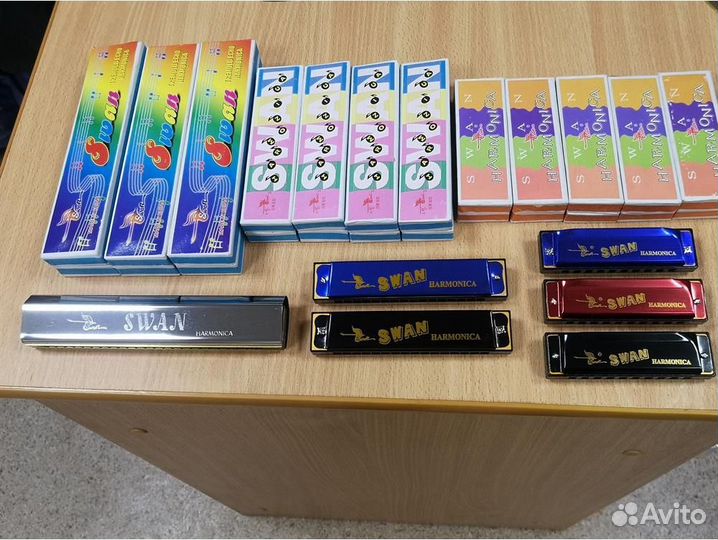 Губная гармошка тремоло Swan SW16-1