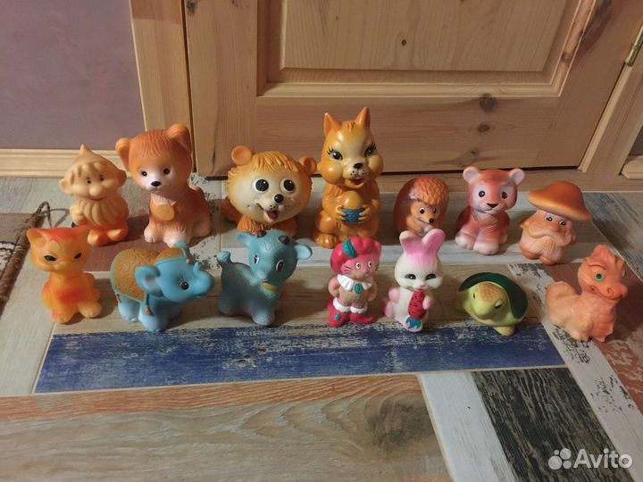 Игрушки резиновые СССР
