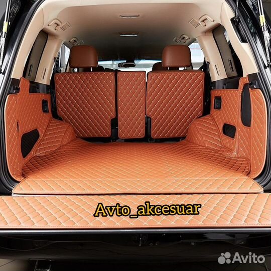 5D Ковры в багажник Тойота - Лексус - Ниссан Рыж