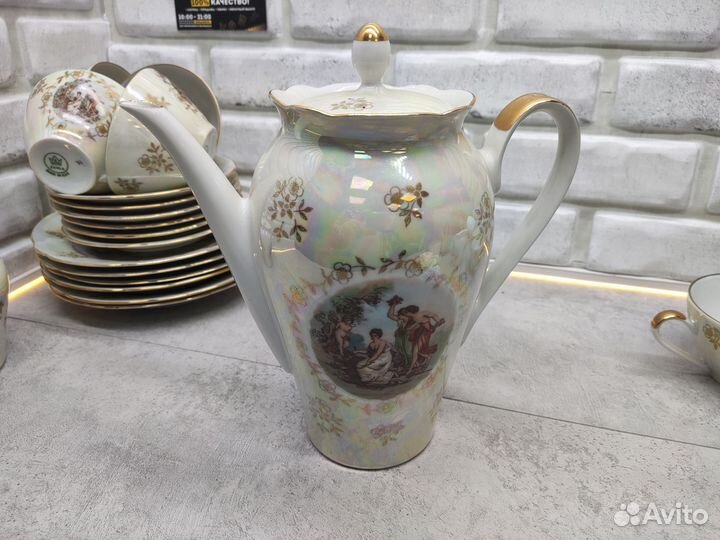 Сервиз чайный Мадонна ГДР И. 11329