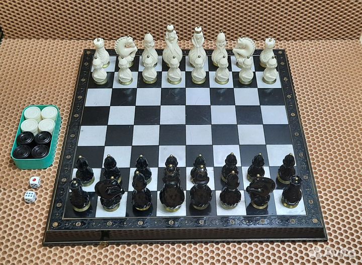 Шахматы, шашки, нарды. СССР Доставка