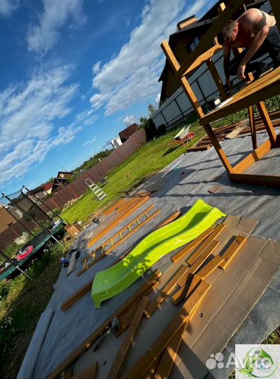 Детская площадка для лета и зимы