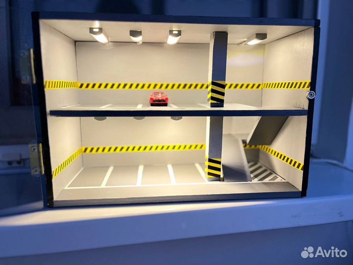 Диорама гараж