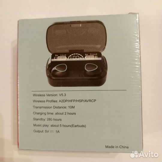 Беспроводные наушники M10