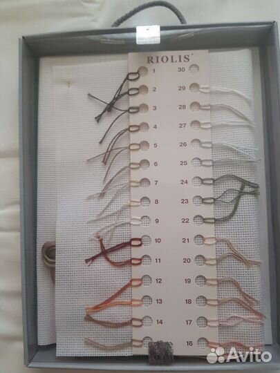Вышивка крестом набор риолис