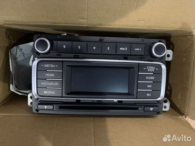 Штатная магнитола на kia rio 3