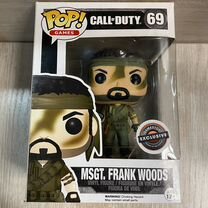 Funko Pop Call of Duty 69 msgt Frank Woods