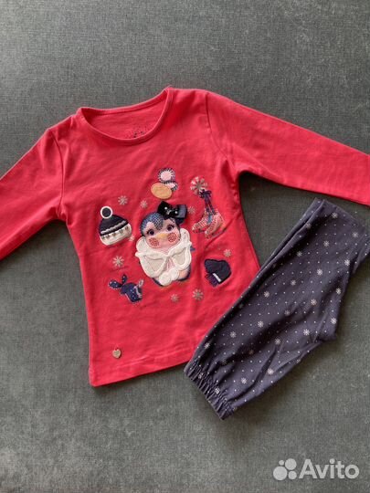 Пакет детских вещей на девочку 3-4 года hm zara