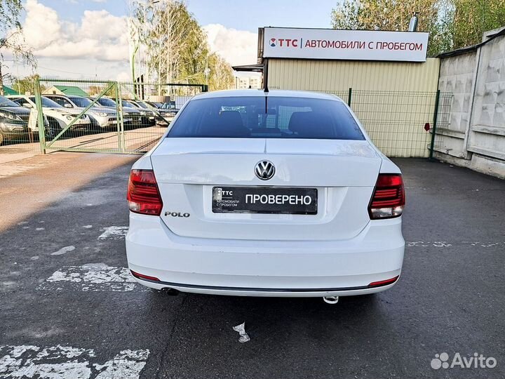 Volkswagen Polo 1.6 МТ, 2016, 126 046 км