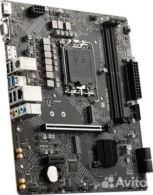 Комплект Msi PRO h610m g ddr4+I5 12400F+16 гб DDR4