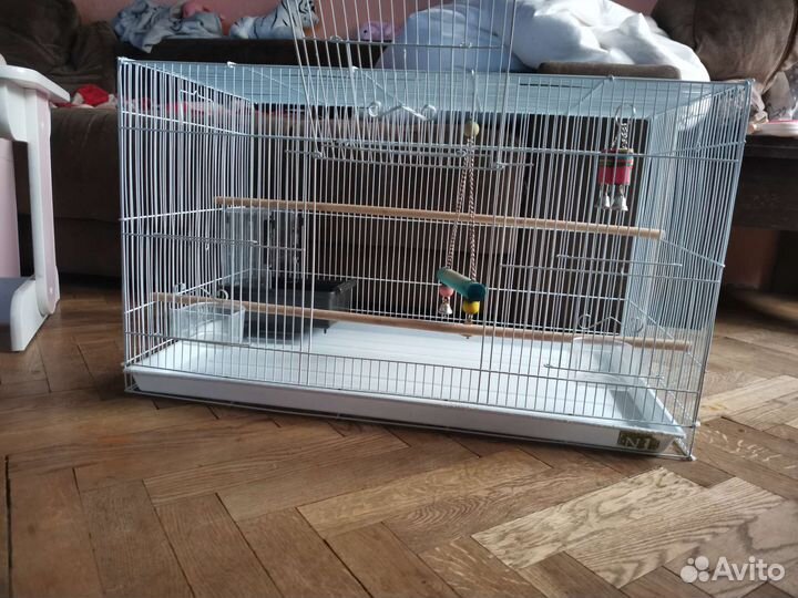 Клетка вольер для птиц большая б/у