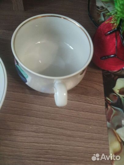 Чайный сервиз СССР дулево. Перламутровый