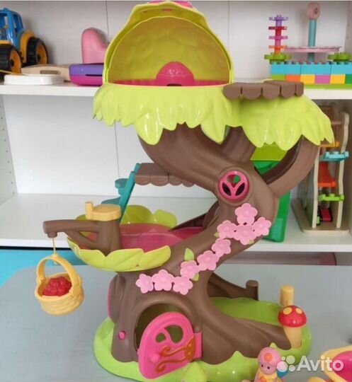 Домик волшебное дерево кукольный elc