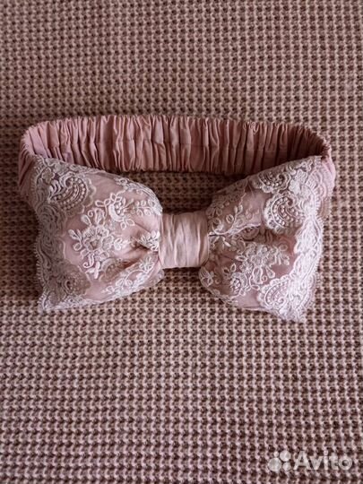 Бант резинка на выписку