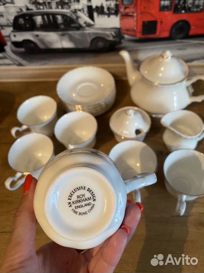 Фарфоровый чайный сервиз Roy Kirkham