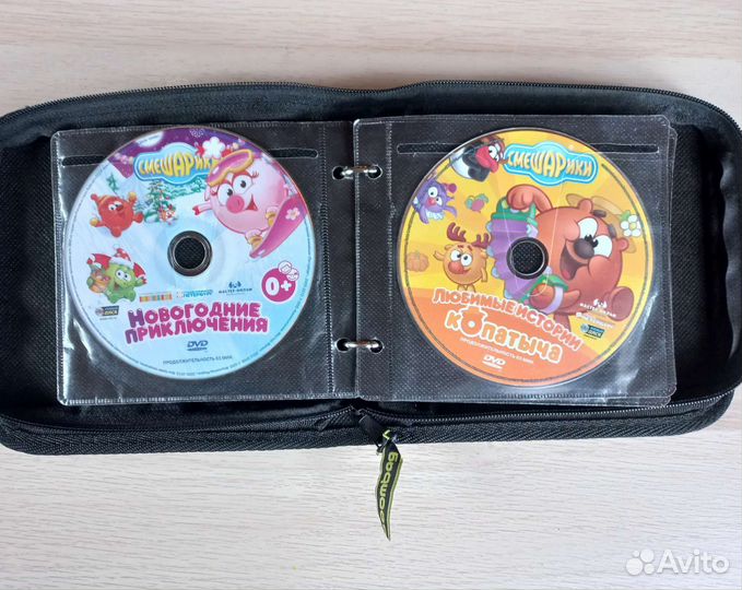 Видеодиски для детей смешарики и другие 26шт