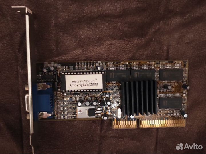 Ретро видеокарты AGP; очень ретро PCI