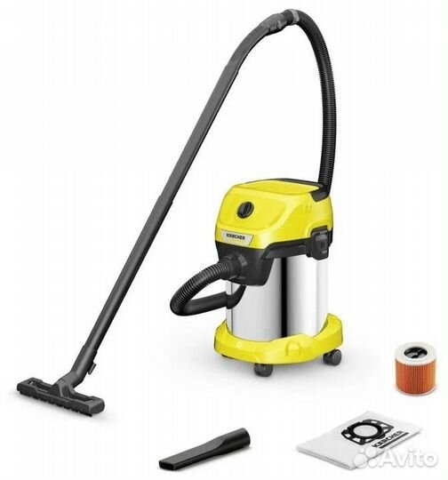 Новый хозяйственный Karcher WD 3 S гарантия