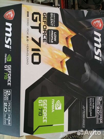 Видеокарта MSI nVidia GeForce GT 710 2G