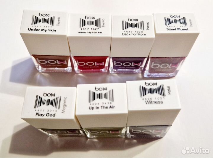 Лак для ногтей BOW nail polish