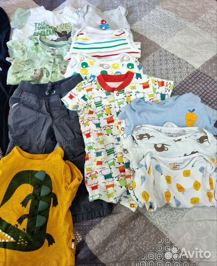 Фирменные вещи (HM, Carters, Mothercare), 74-80 см