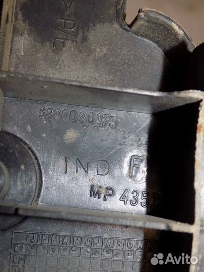 Обшивка багажника Kangoo 1997-2003