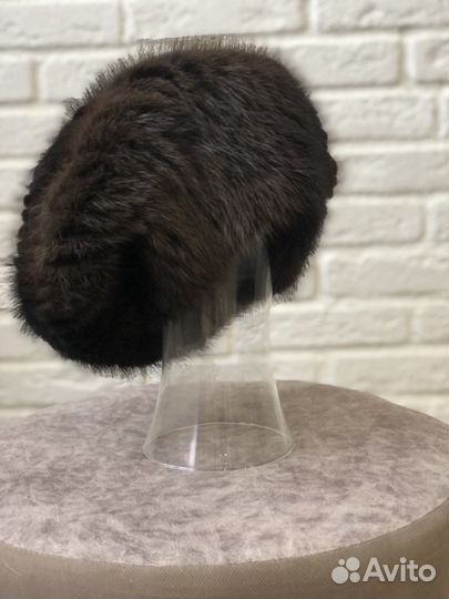 Берет норковый