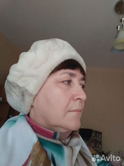 Шапка зимняя меховая женская