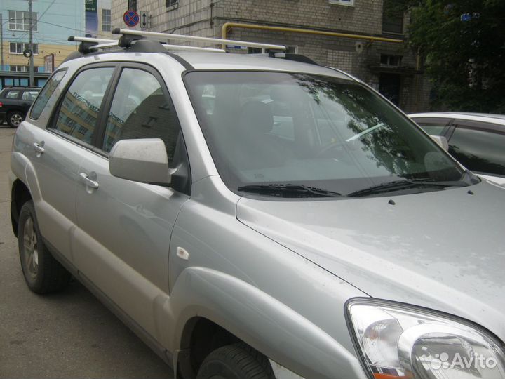 Багажник на крышу поперечины Kia Sportage (2004-10