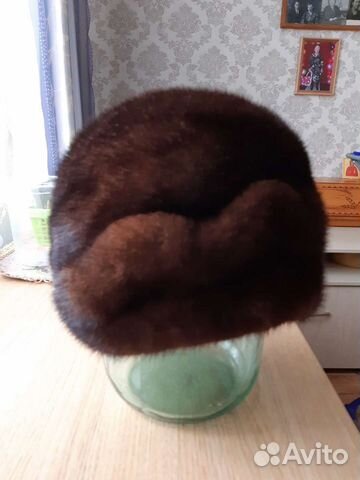 Норковая шапка женская