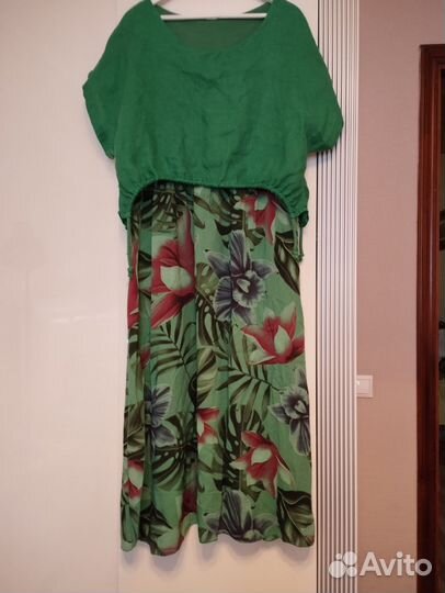 Платье, италия, жилет