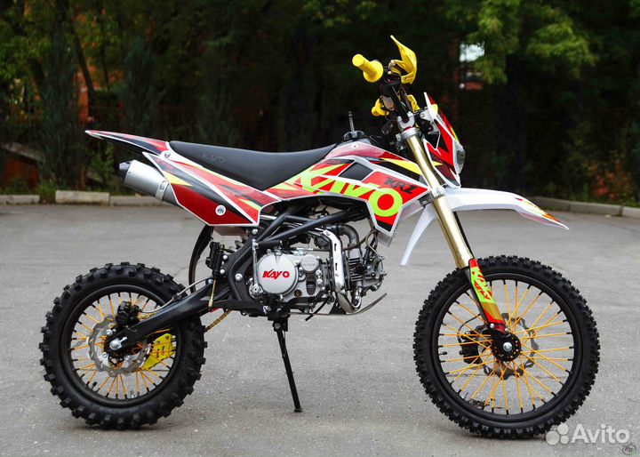 Питбайк Kayo YX150 красный