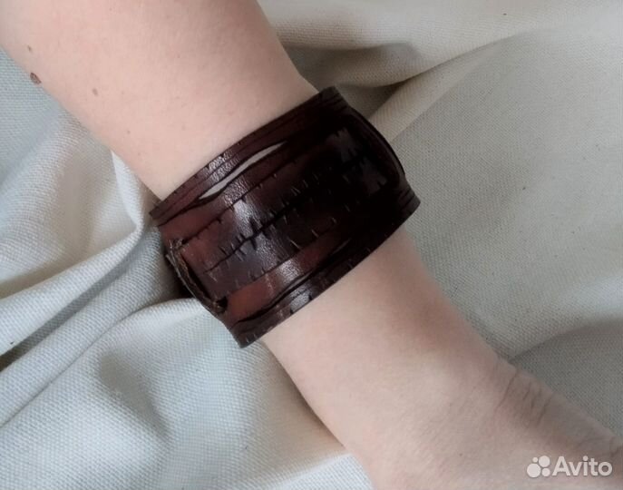 Браслет из натуральной кожи