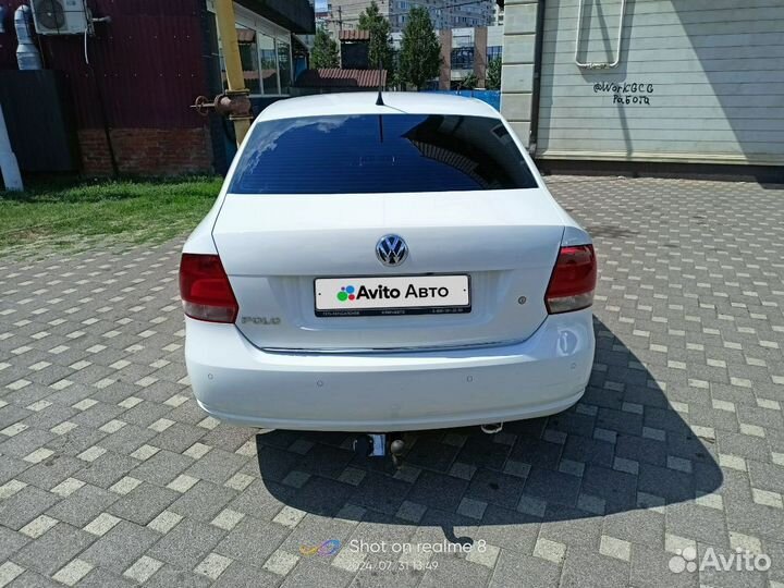 Volkswagen Polo 1.6 AT, 2013, 265 000 км