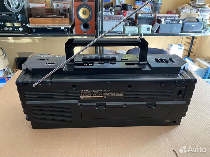 2-ух кассетная Sharp WQ-T352 twincam магнитола