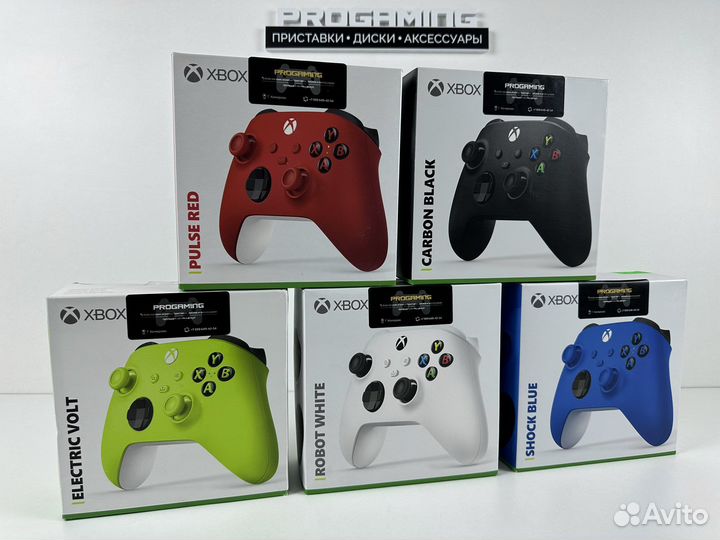 Новые геймпады Xbox One Series S/X гарантия