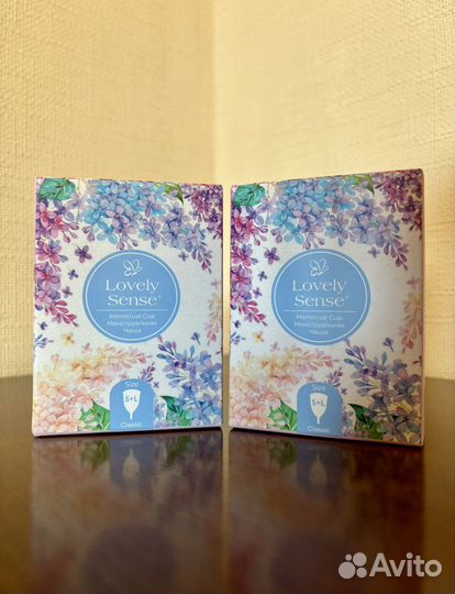 Менструальная чаша набор Sport S/L 2 шт