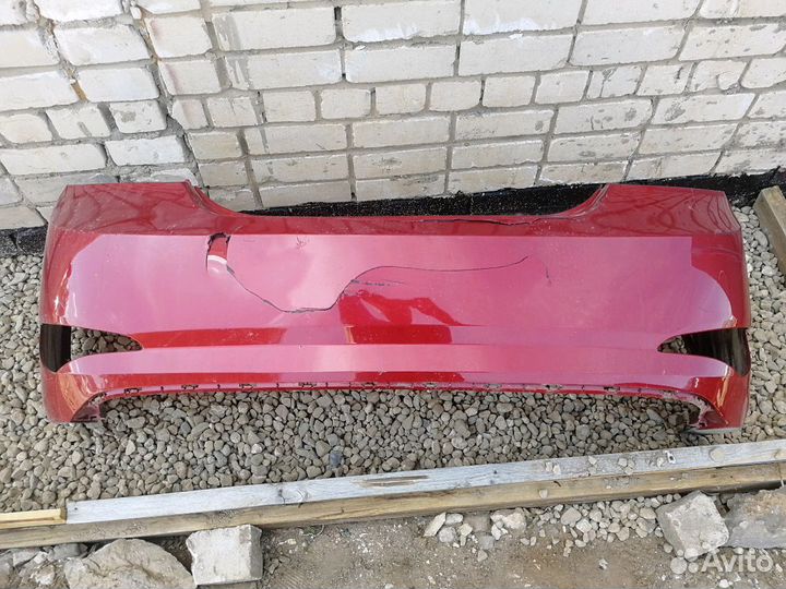 Задний бампер хундай солярис 14-16 I30