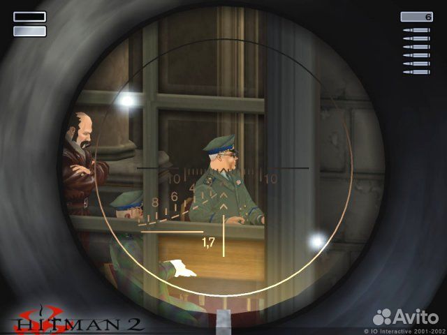 Hitman 2 Silent Assassin витринный образец, англий