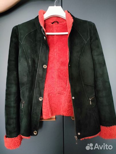 Дубленка женская, р 40-42, б/у