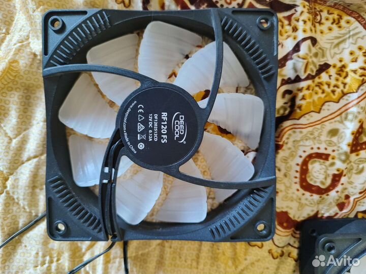 Вентиляторы deepcool 120 с поцветкой